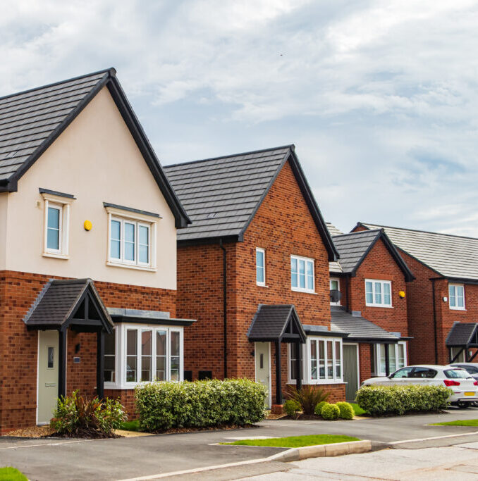 Detached houses in Manchester, United Kingdom