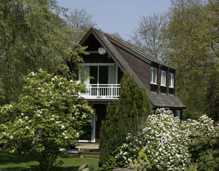 chalet amongst the trees