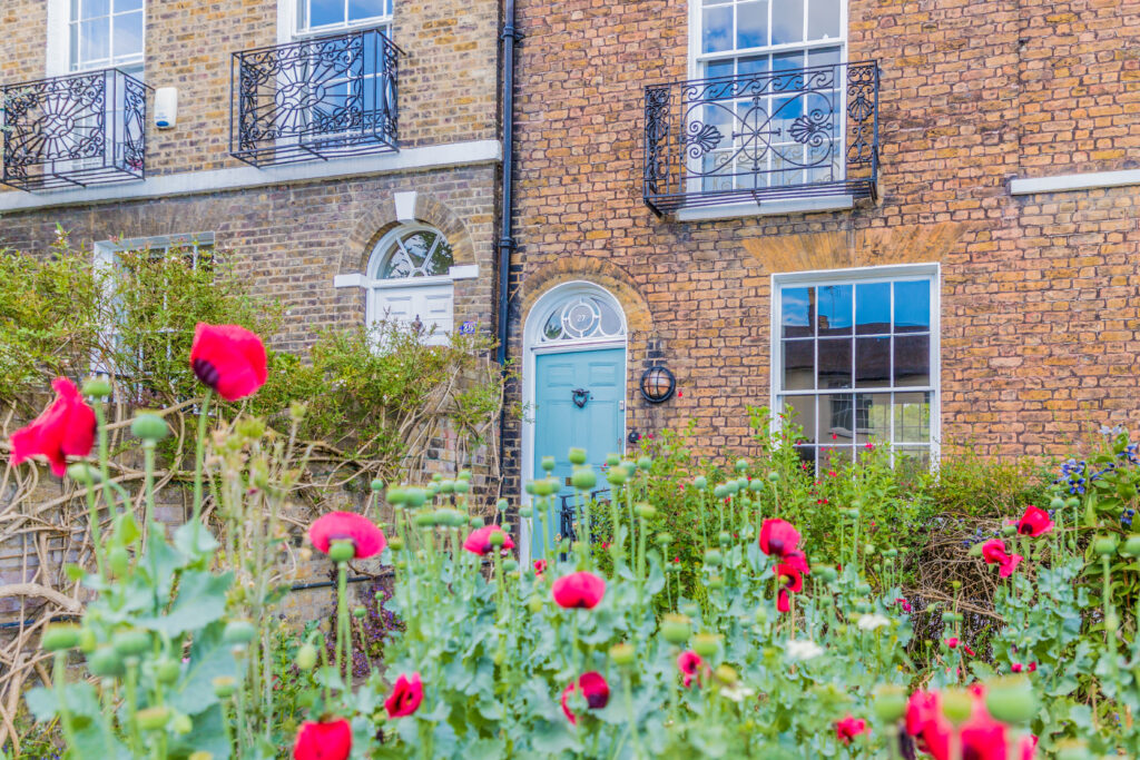 A typical view in Hampstead